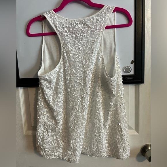 Forever 21 Sequin Racer Back Top - Picture 2 of 3
